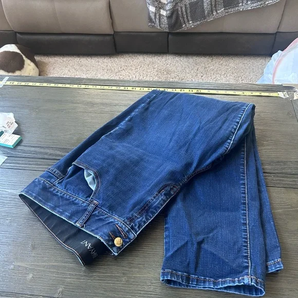 Lane Bryant Women's Straight Leg Jeans - Dark Blue - Picture 11 of 12